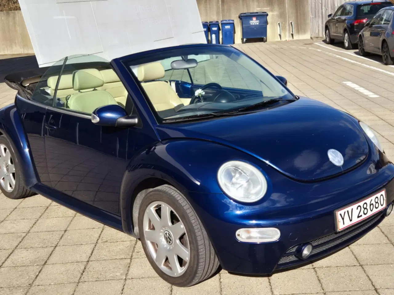 Billede 1 - Vw Beetle Cabriolet Nysynet pæn og velholdt 