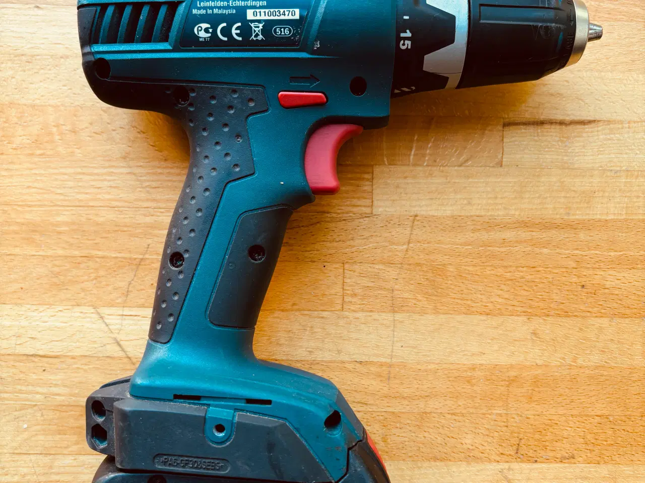 Billede 2 - Bosch SR 18V-18-LI Professional Boremaskine