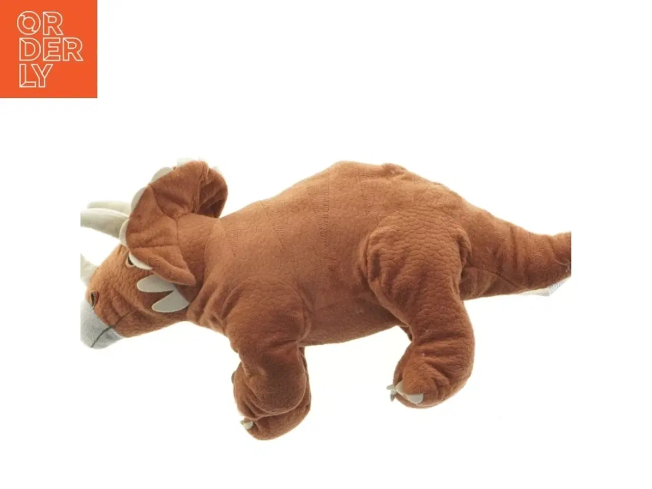 Billede 5 - Stor Triceratops Plys Dinosaur (str. 48 x 25 cm)