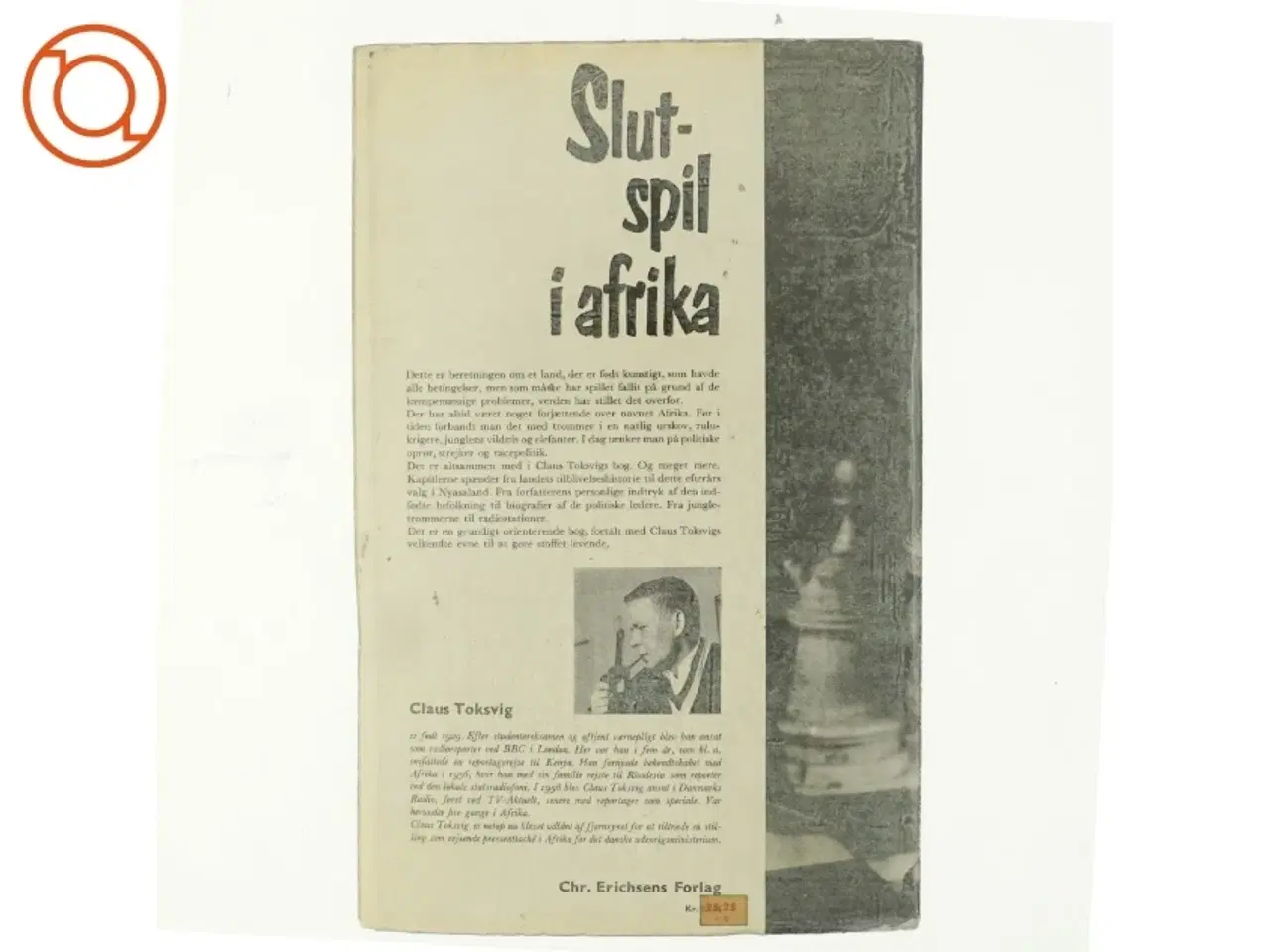 Billede 3 - Slutspil i Afrika af Claus Tolksvig (bog)