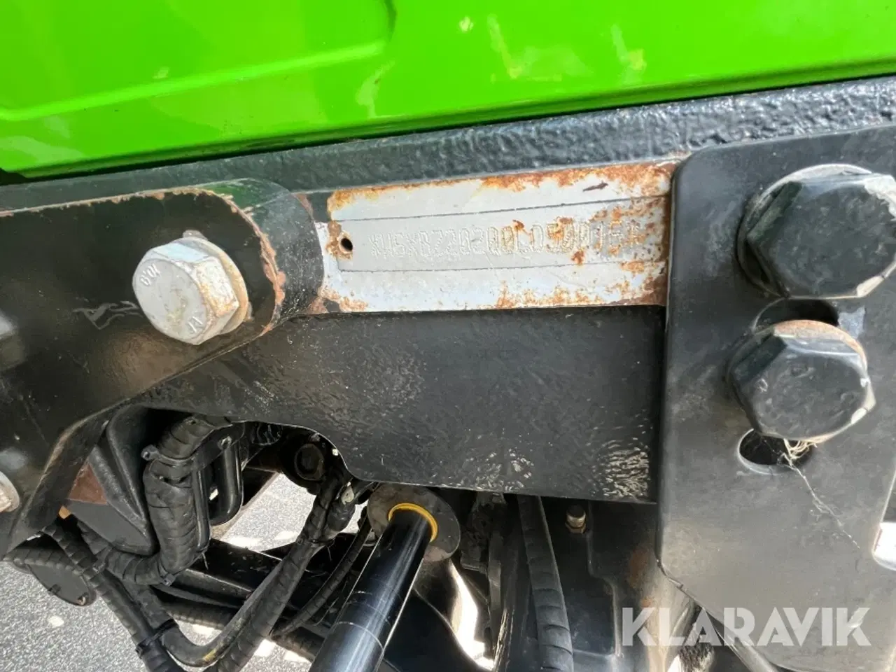 Billede 5 - Traktor DEUTZ-FAHR Agronom 6165.4 med frontlæsser