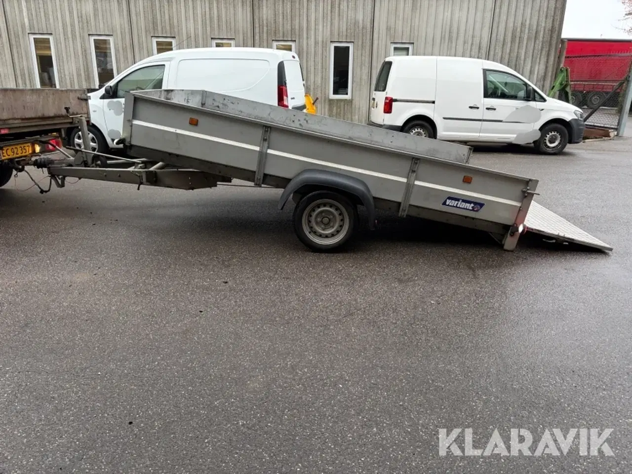 Billede 10 - Maskintrailer Variant 1519F1 med vippelad