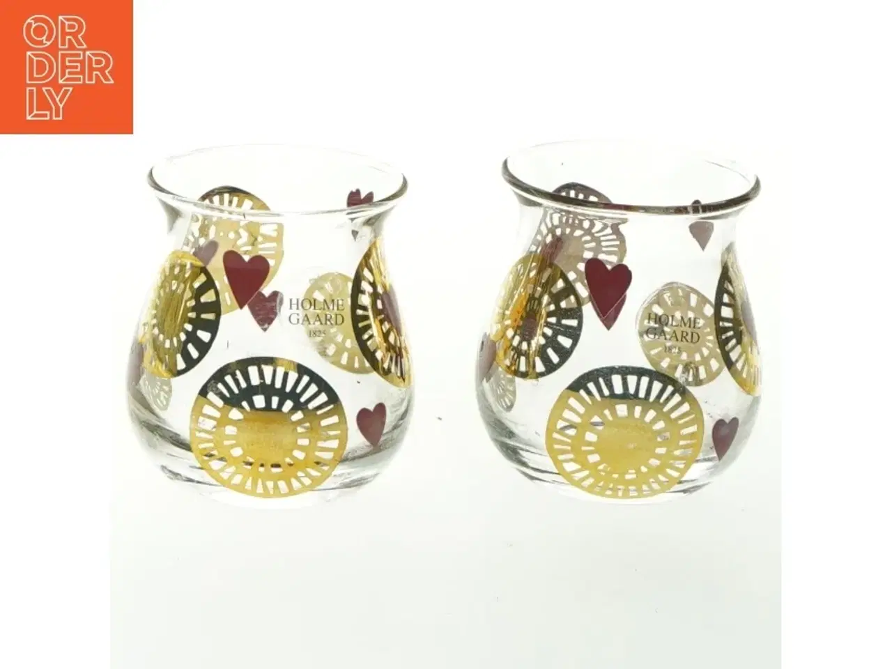 Billede 2 - Holmegaard julelysglas fra Holmegaard (str. 7x8 cm)