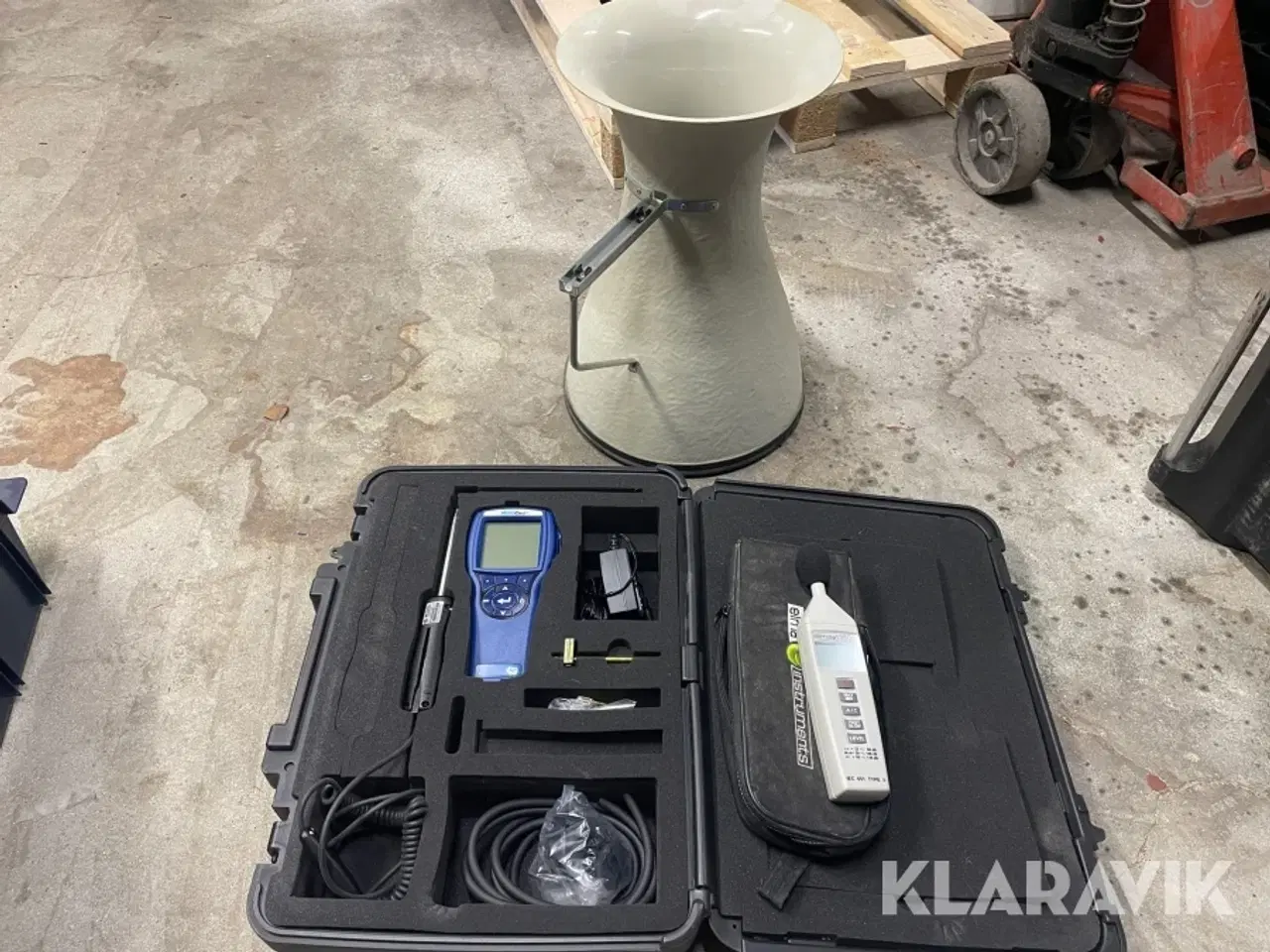 Billede 1 - Ventilations måler - lydmåler VelociCalc - Elma