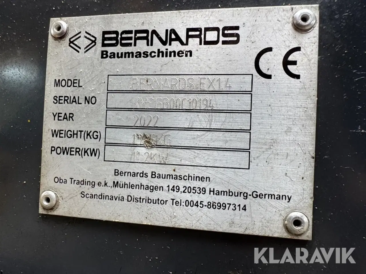 Billede 9 - Minigraver Bernards EX 1,4