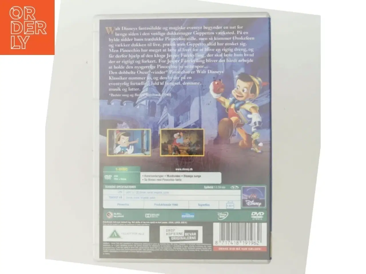 Billede 3 - Pinocchio med Dickie Jones (DVD)