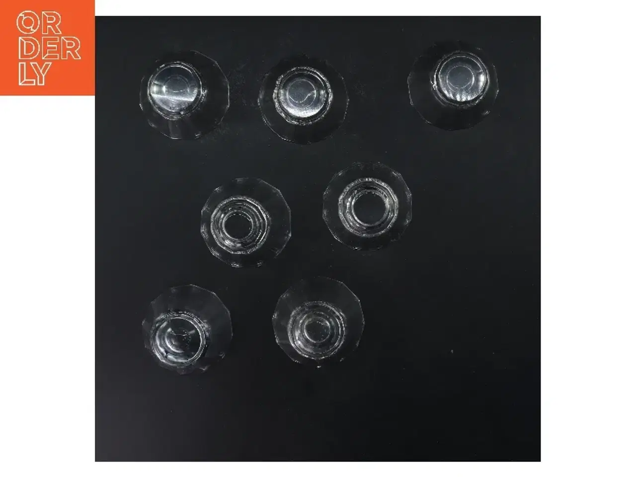 Billede 3 - Sæt af 7 glasskåle perfekte til desserter (str. 7 stk Ø 7,5 cm længde 7 cm)