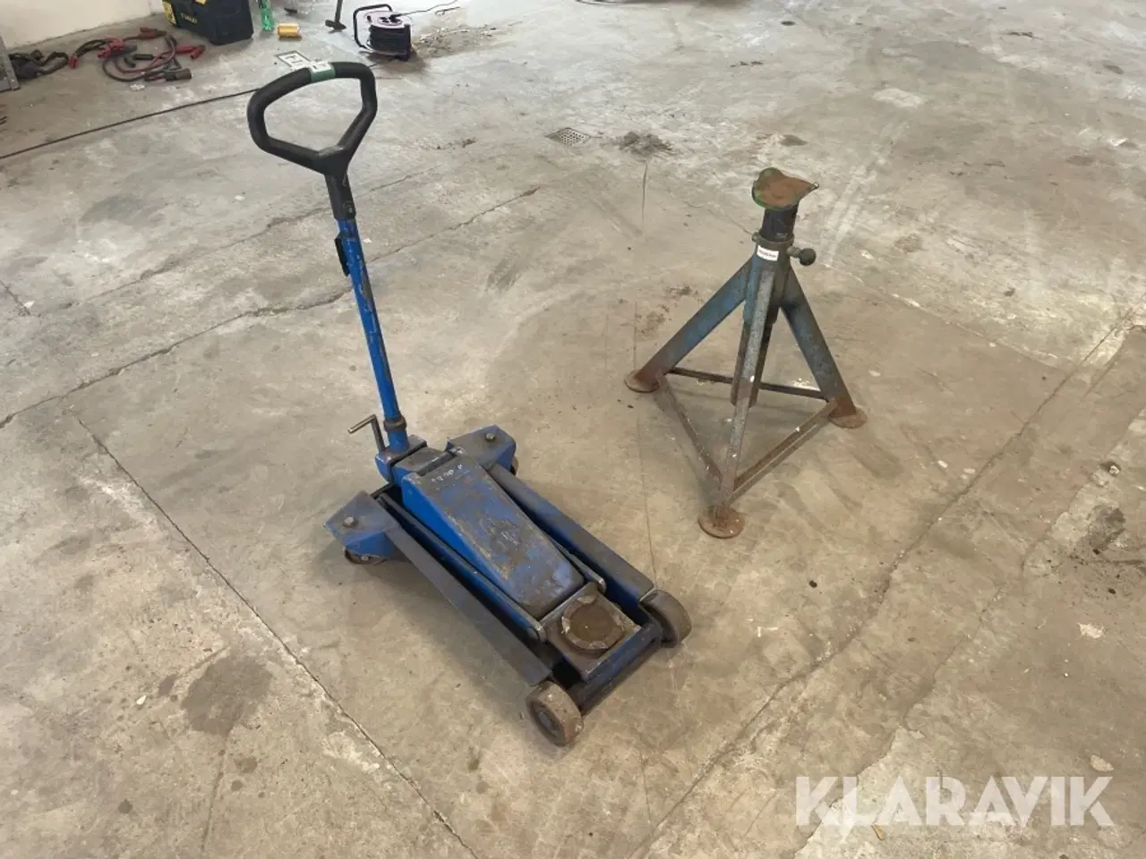 Billede 4 - Donkraft 4 tons og Buk AC hydraulic DK400