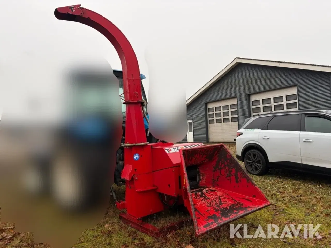 Billede 3 - Flishugger med kran Lin Dana TP 250 PHK