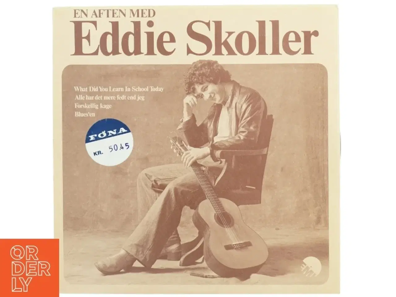 Billede 1 - Eddie Skoller En aften med LP (str. 31 x 31 cm)