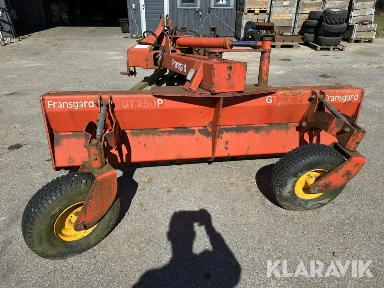 Billede 3 - Planeringsskær Fransgård GT -250p