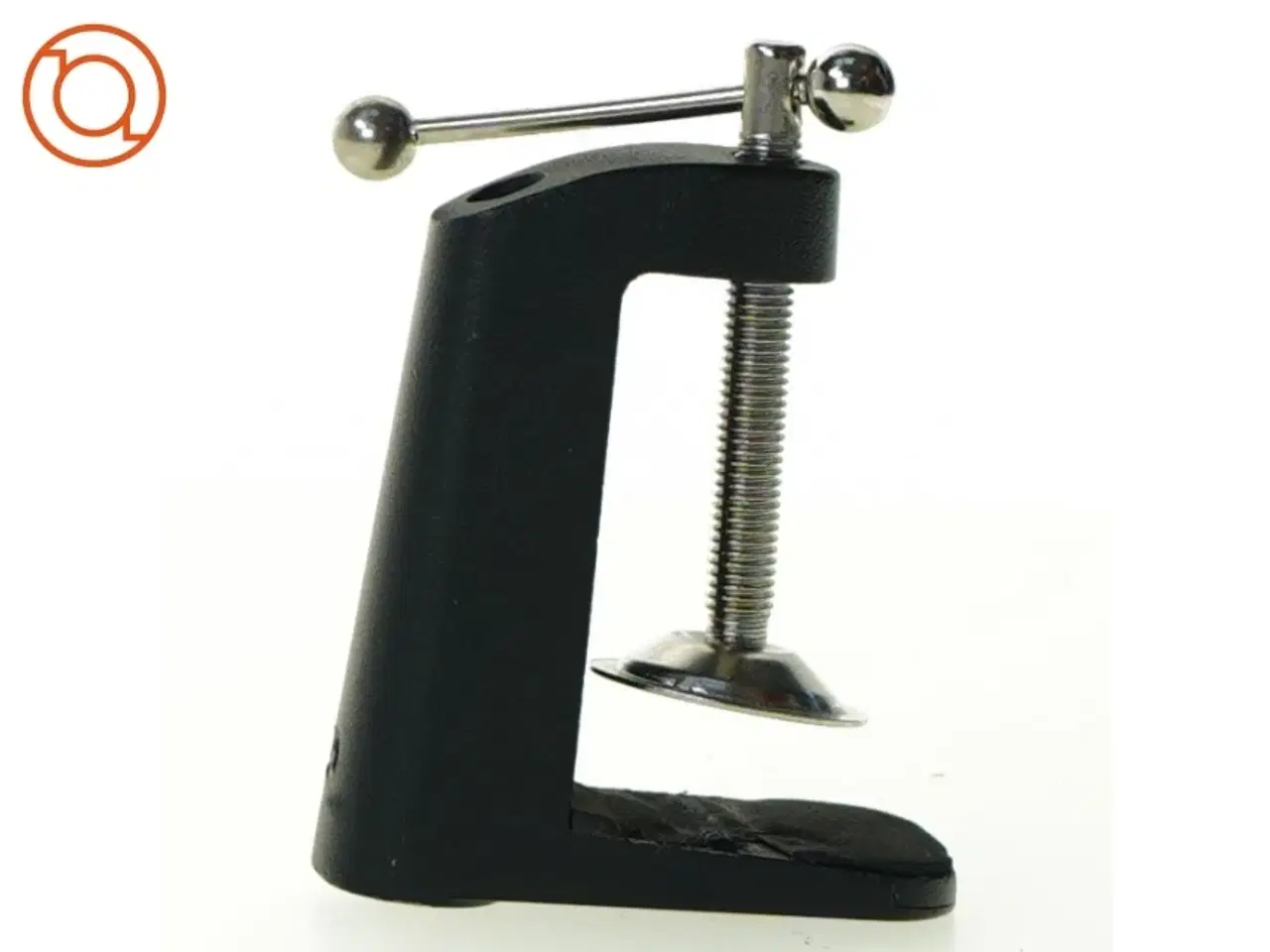 Billede 1 - skruetvinge til bordlampe fra Ok (str. 8 gang i 3 x 7 cm)