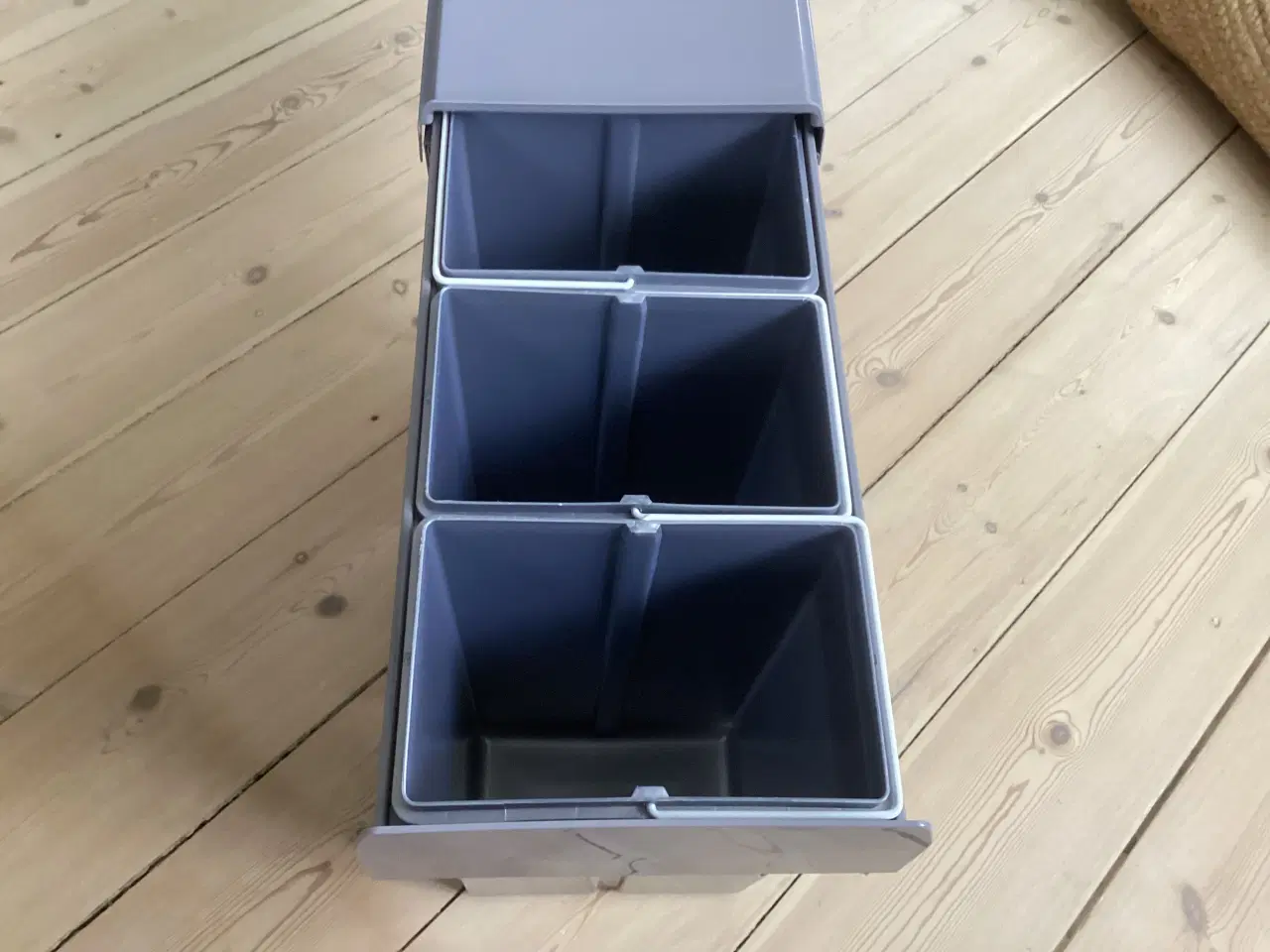 Billede 2 - Millex affaldssystem med 3 x 10 L spande i grå