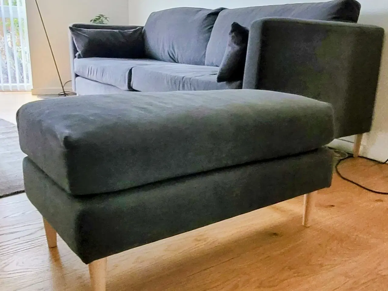 Billede 1 - Boston-sofa m. puf