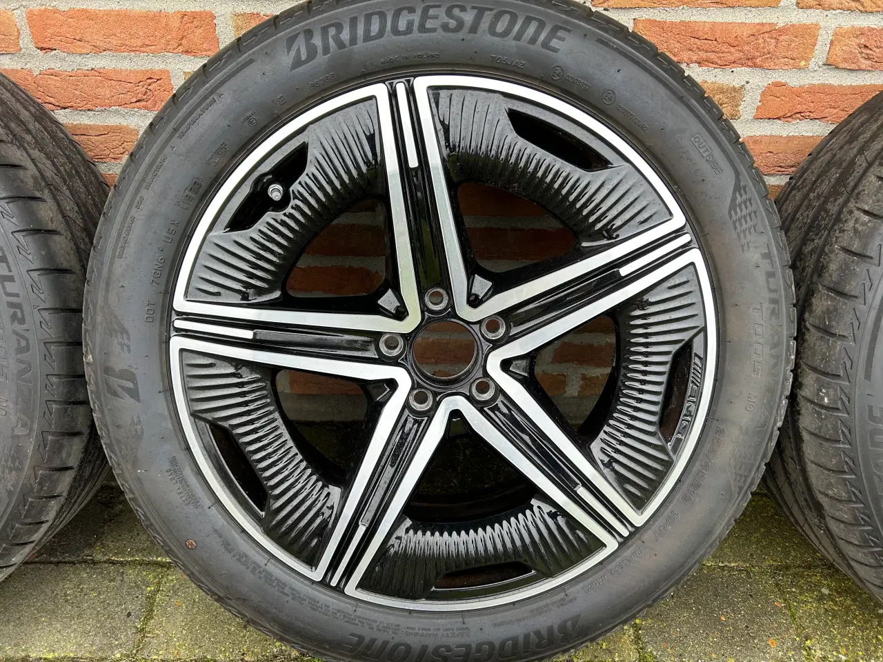 Billede 6 - 19” originale AMG Mercedes EQE aluhjul