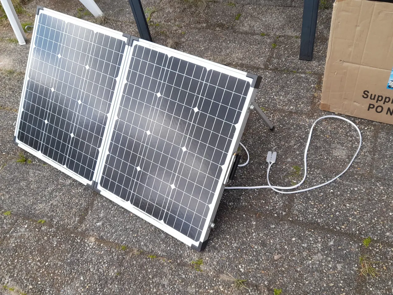 Billede 2 - Solcelle 100w til campingvogn