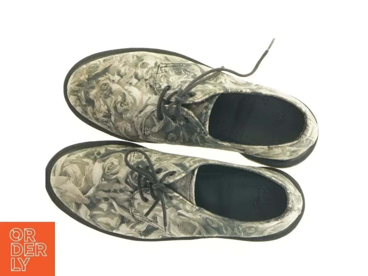 Billede 4 - Blomsterprint snøresko fra Dr. Martens (str. 38)