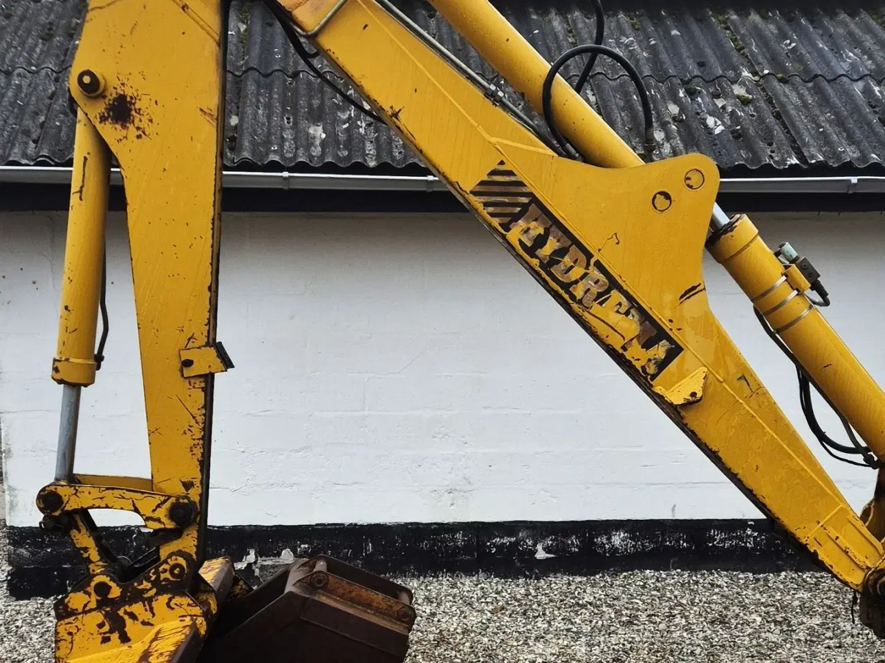 Billede 7 - Hydrema 906B / hy. skift for og bag / skovlsæt / årgang 1997