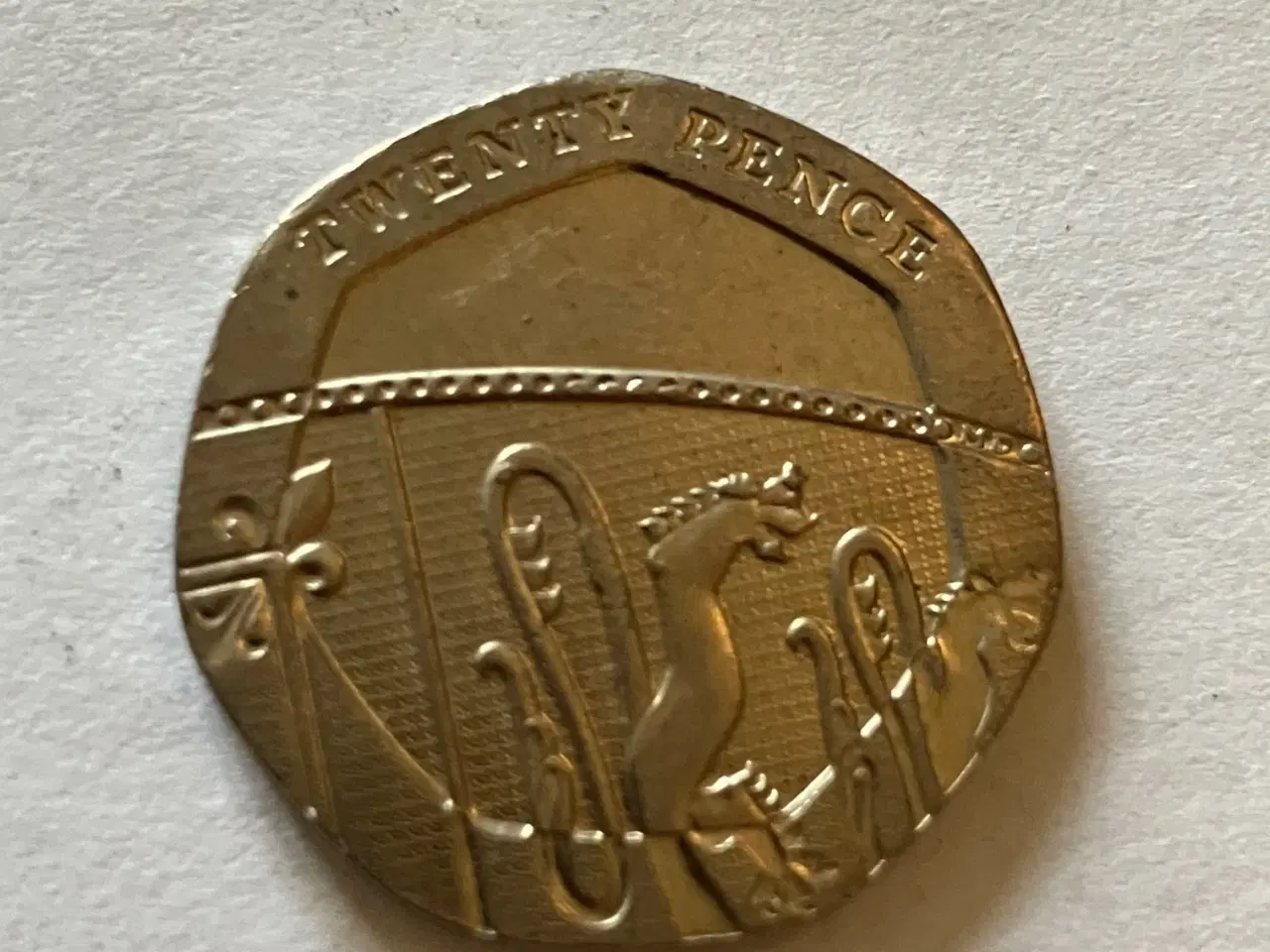 Billede 2 - 20 Pence England 2009