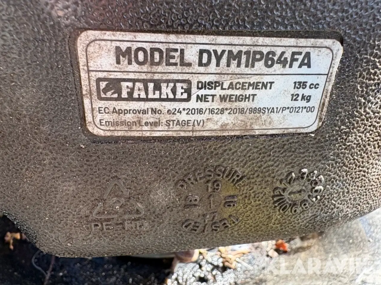 Billede 5 - Græsslåmaskine Falke DYM1P64FA