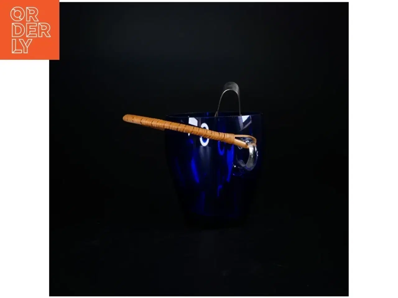 Billede 3 - Retro Isterningespand med tang og låg