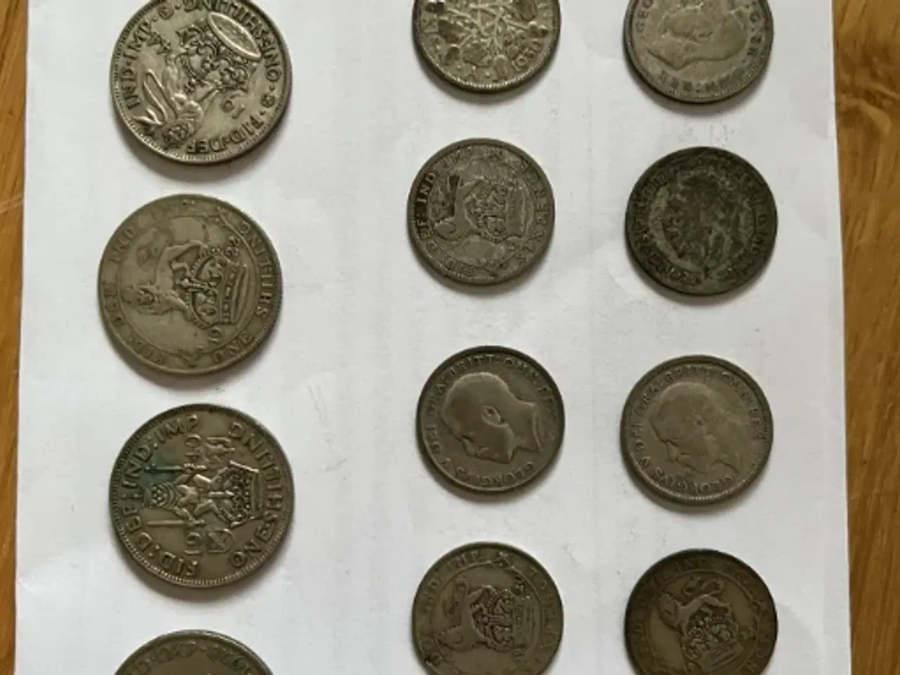 Billede 1 - Engelske sølv mønter