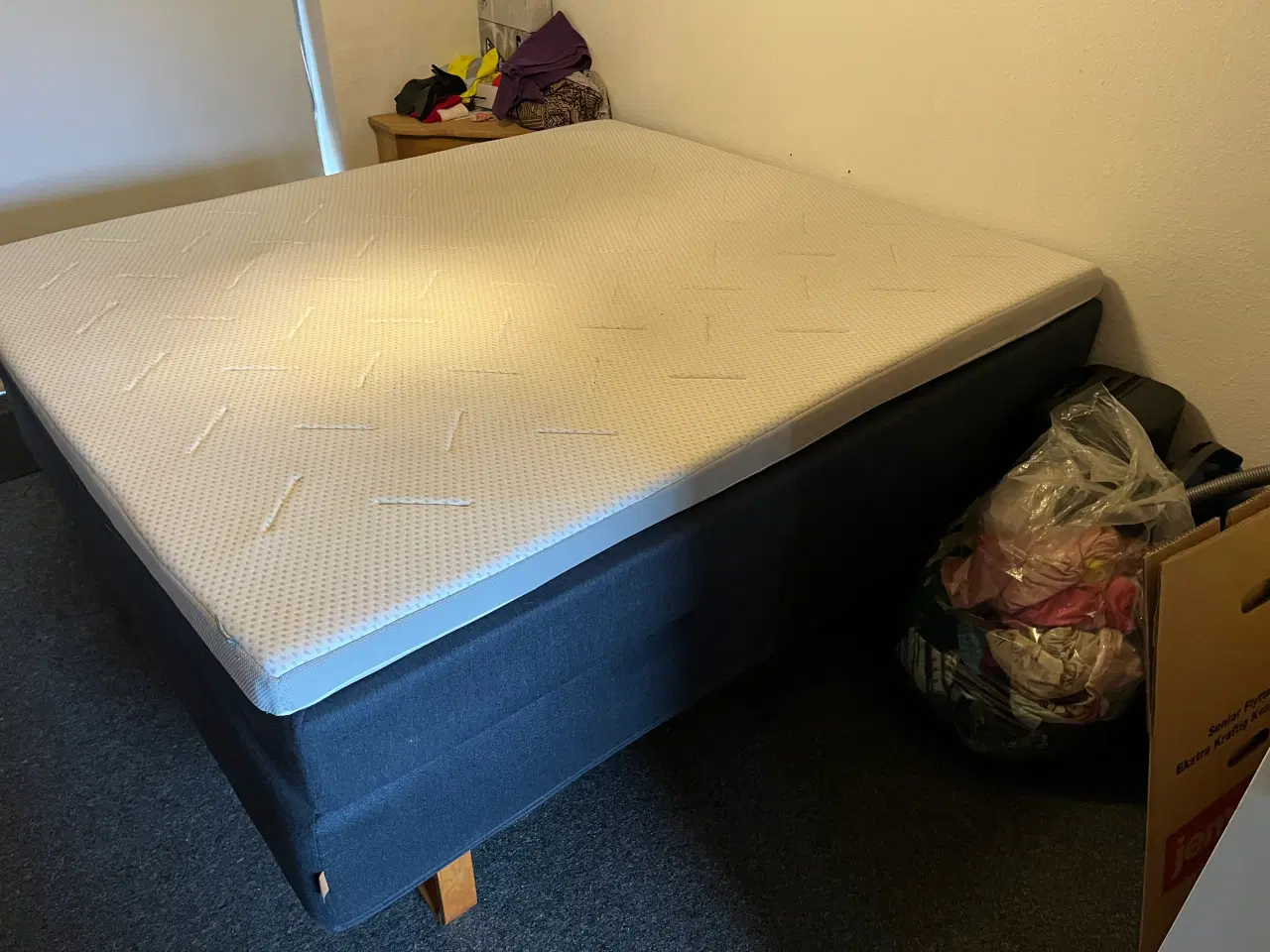 Billede 6 - Lækker kontinentalseng med næsten ny Wellpur 
