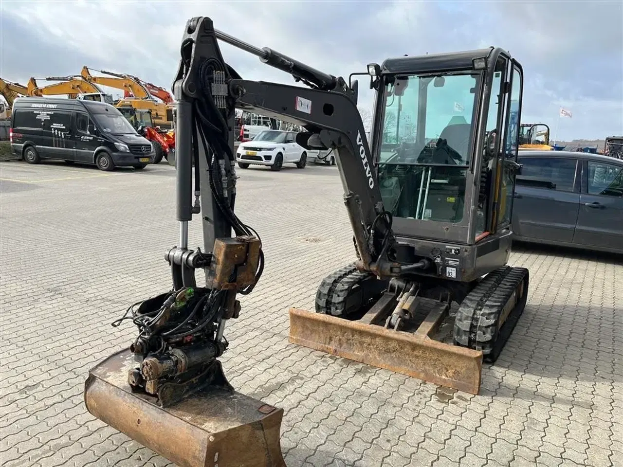 Billede 4 - Volvo ECR25D Rotortilt og centralsmørring