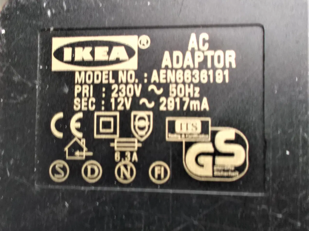 Billede 4 - IKEA Halogen Transformator AEN6636191 12V~ 2917mA