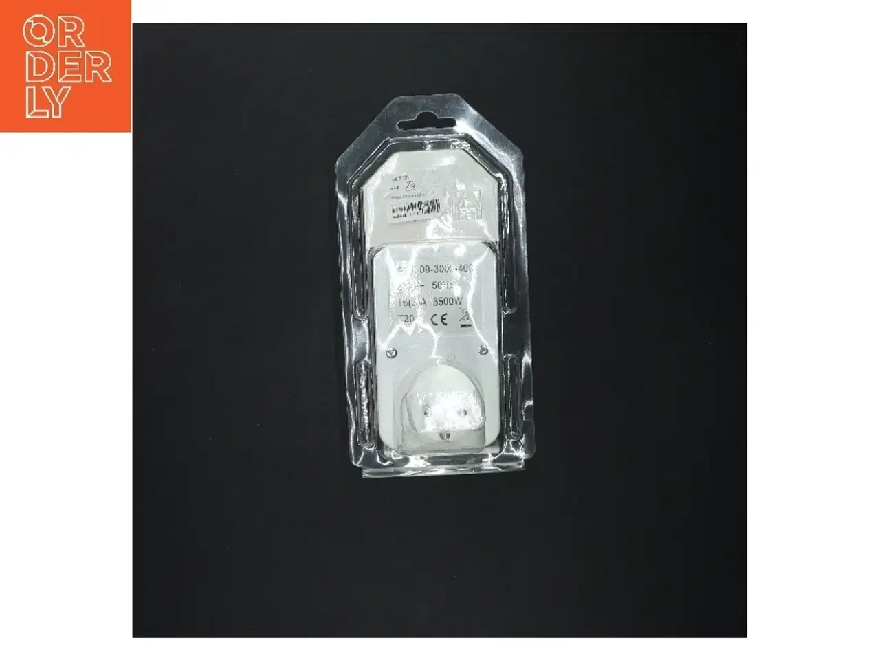 Billede 3 - Elektronisk timer til stikkontakt fra Dong Energy (str. 12x7,5 cm)