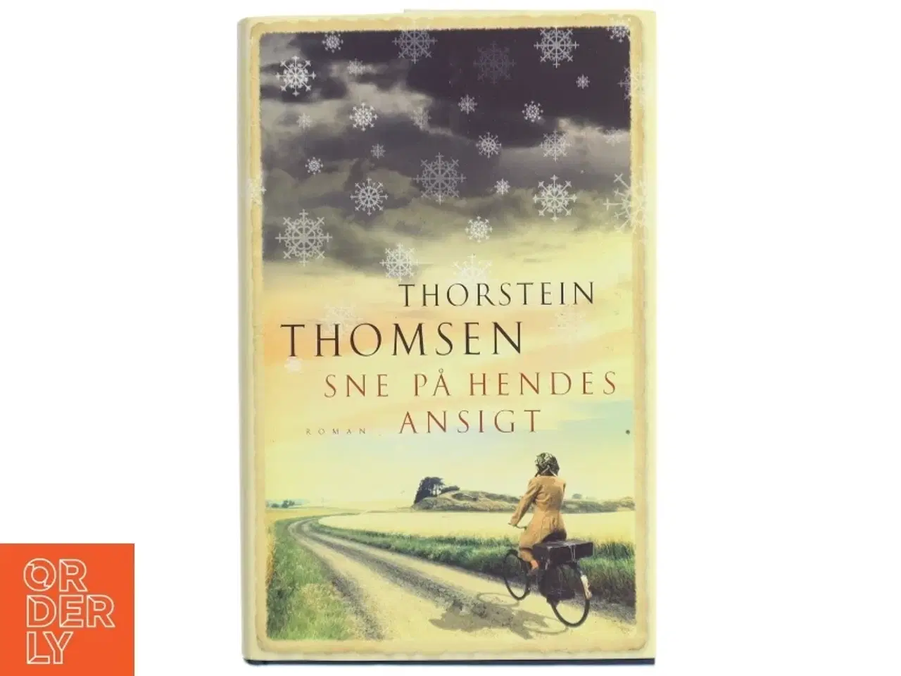 Billede 1 - Sne på hendes ansigt af Thorstein Thomsen (f. 1950) (Bog)