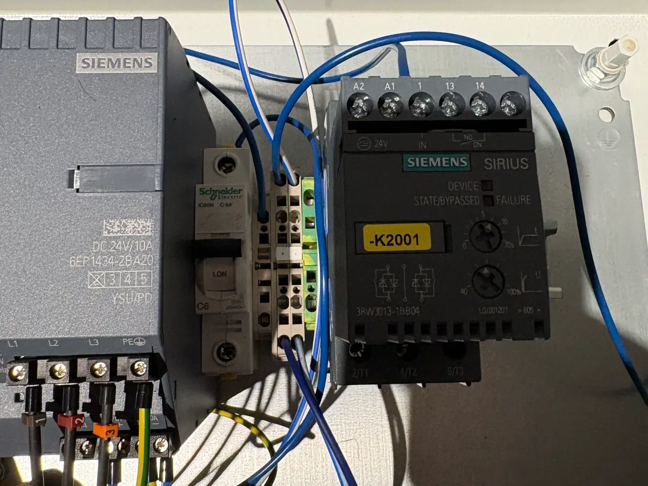 Billede 5 - Komplet frekvensstyret pumpeanlæg – Siemens / Gote