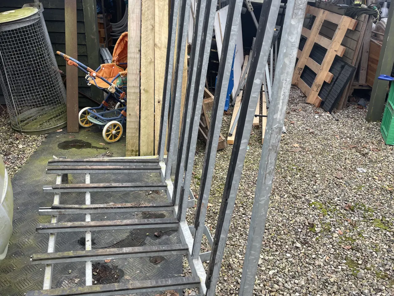 Billede 1 - Glasbuk til sikrer transport af glas