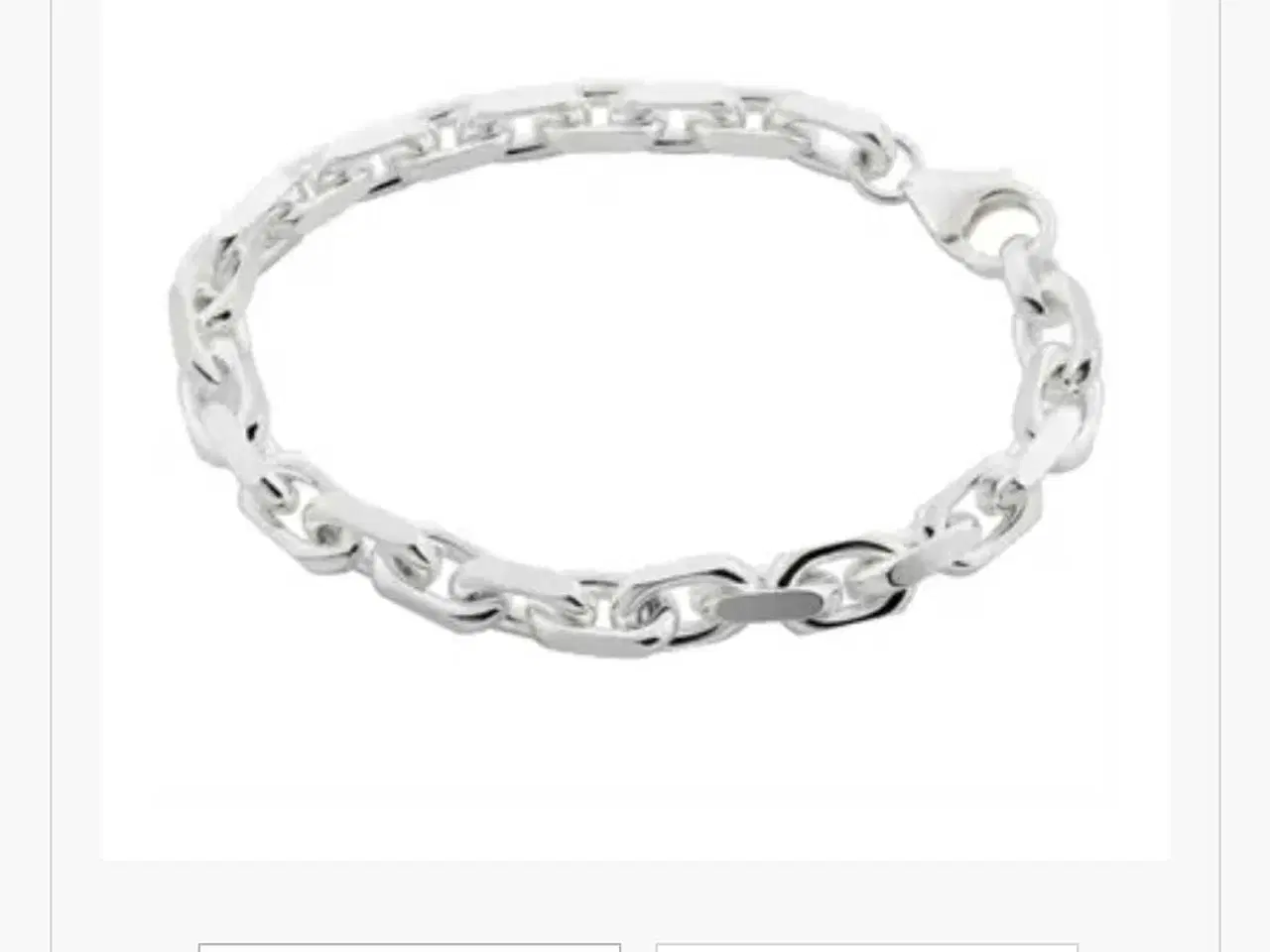 Billede 5 - Sølv Anker kæde armbånd 