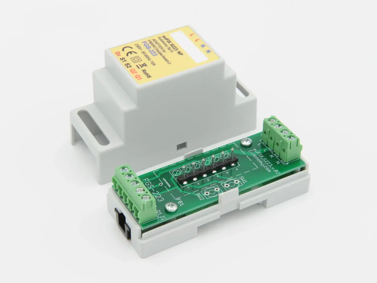 Billede 5 - euFIX S223NP Dinskinne adapter passer til FIBARO D