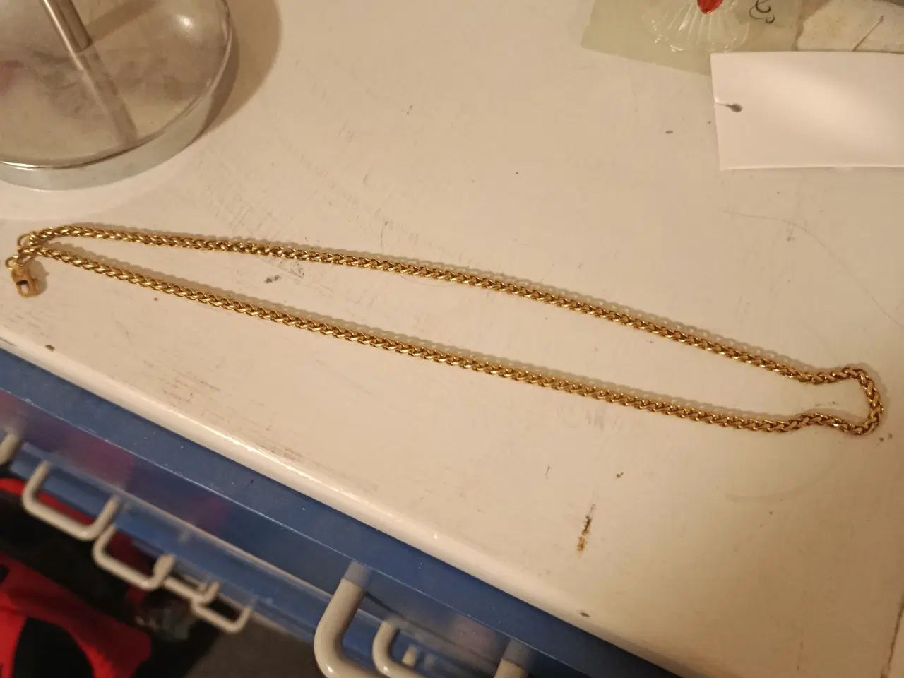 Billede 1 - Guldkæde i fin stand 