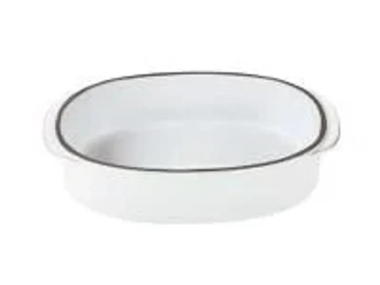 Billede 1 - 17 stk. Fad Oblong hvid B190 x D130 x H50 mm CARACTERE