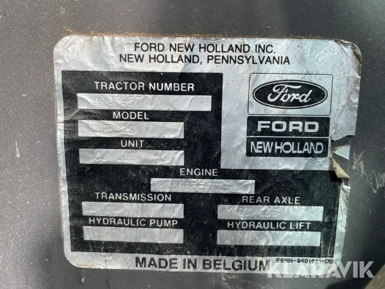 Billede 6 - Gravemaskine Ford 655C Special