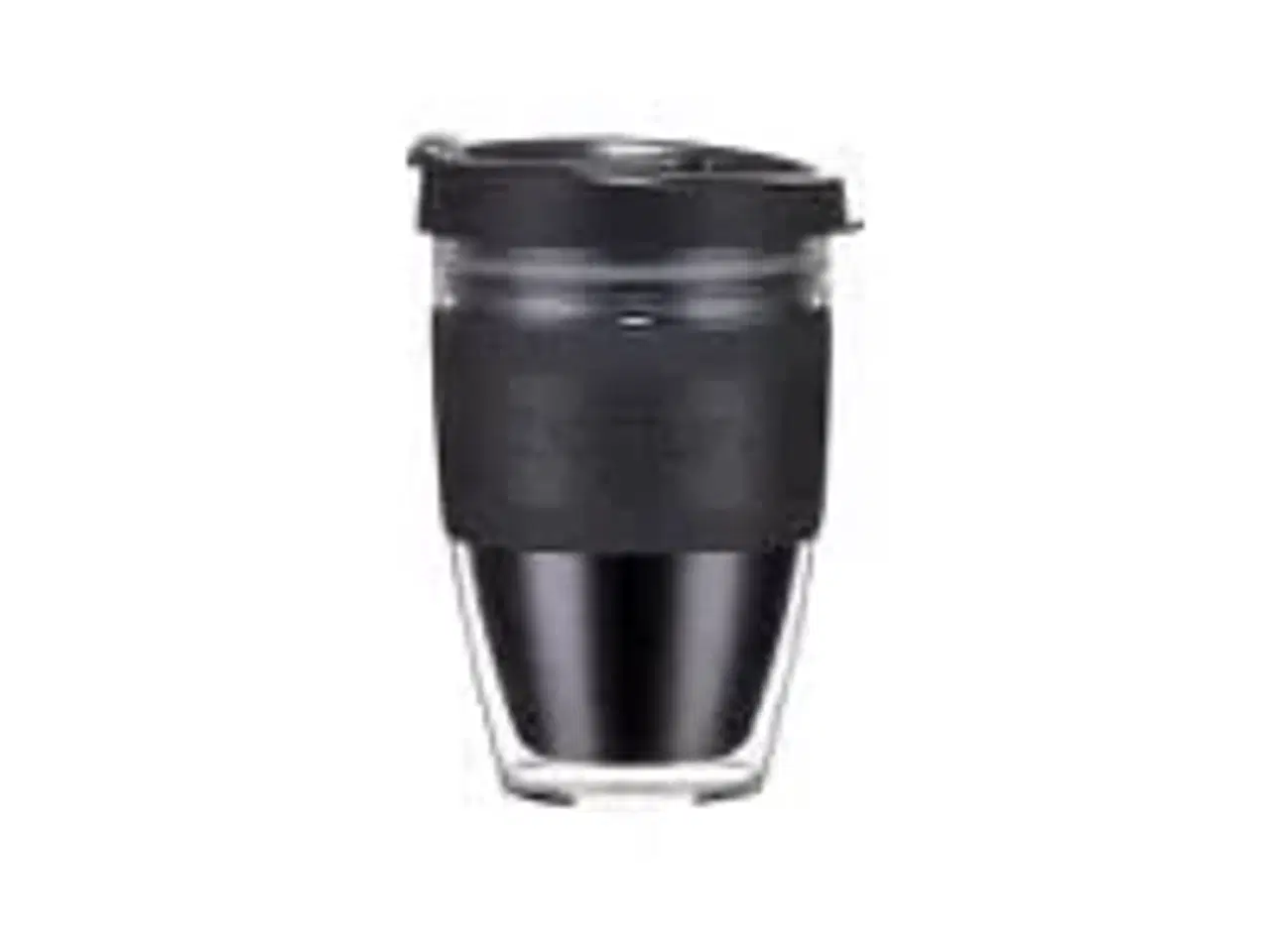 Billede 1 - 8 stk. Krus To Go med kliklåg 30 cl sort Bodum