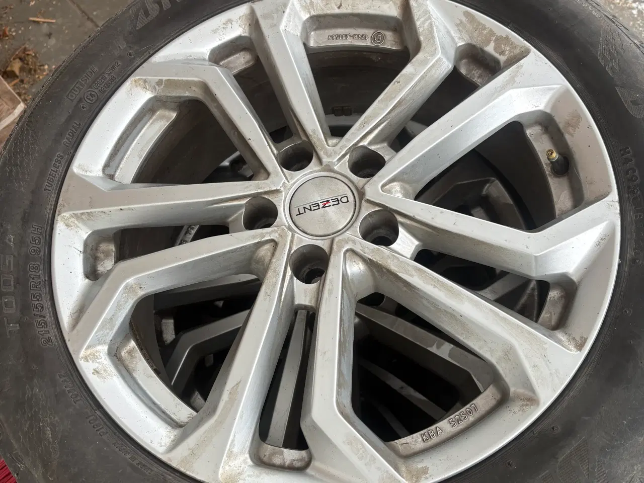 Billede 1 - Sommerhjul med TPMS ventiler