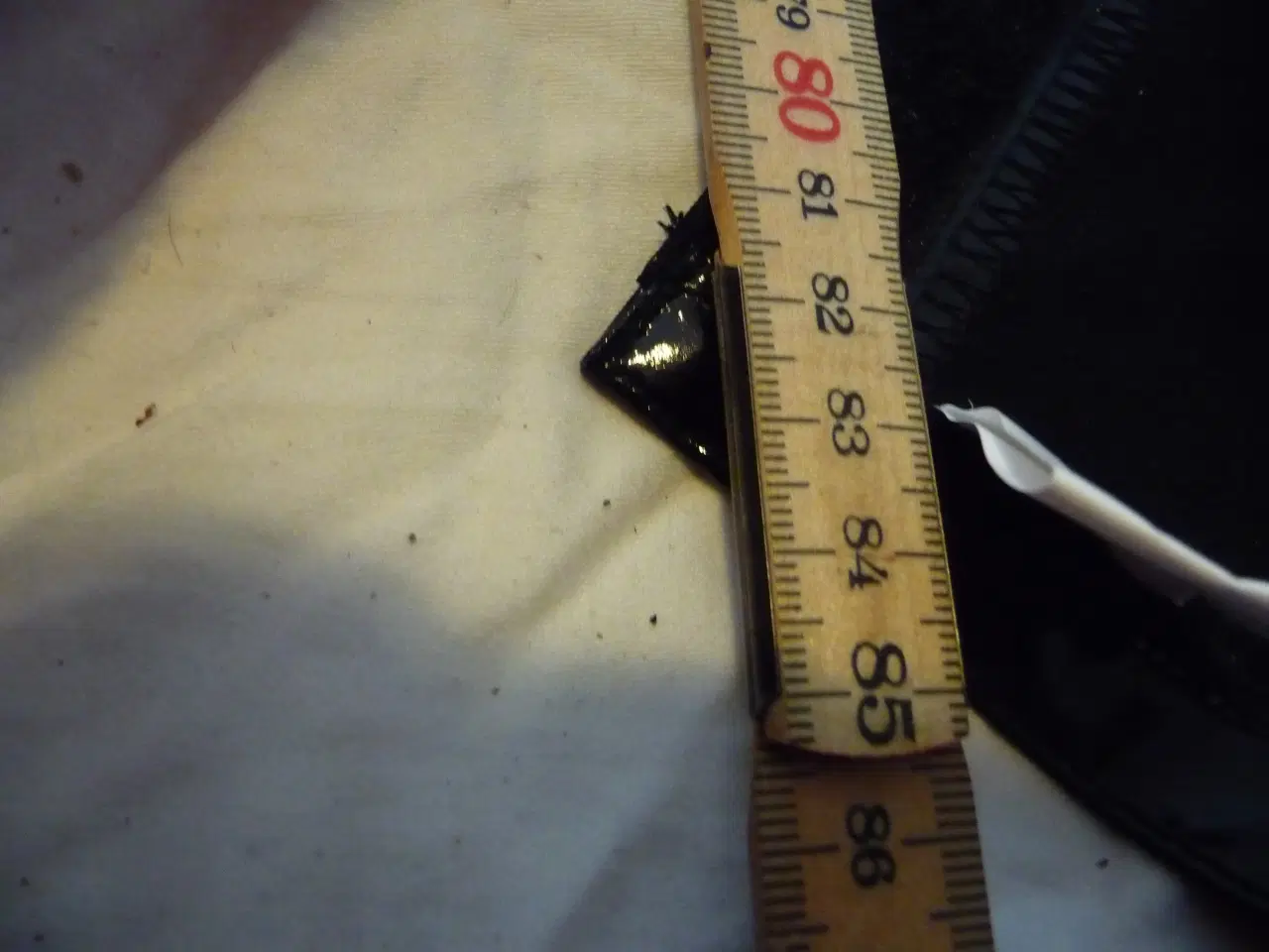 Billede 3 - lak  sort slå om nederdel str S/L (se mål)