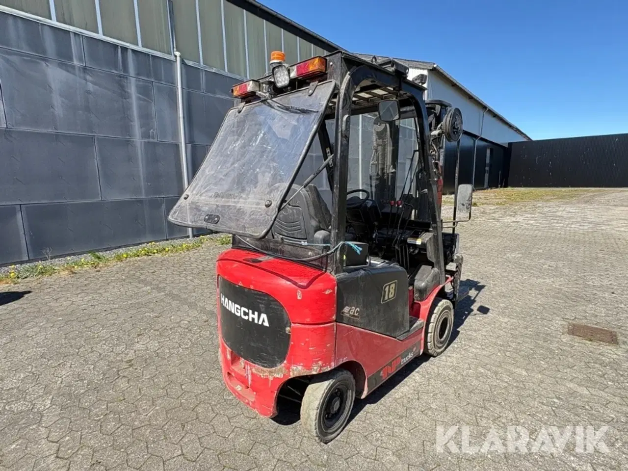 Billede 5 - Elektrisk truck Hangcha CPD18J-C1 med udskydergaffel