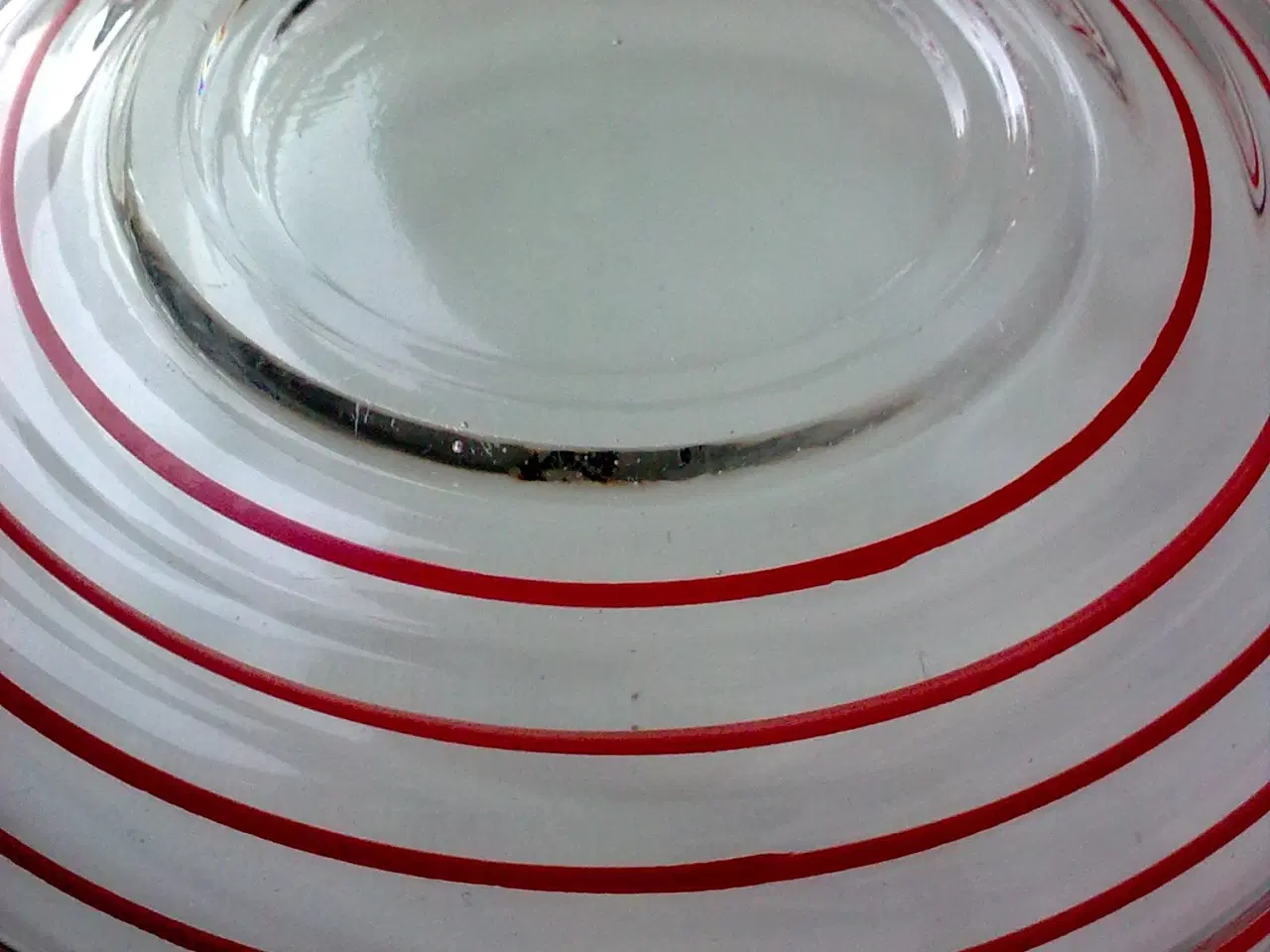 Billede 2 - Broksø DANMARK rød grå glas asiet & skåle