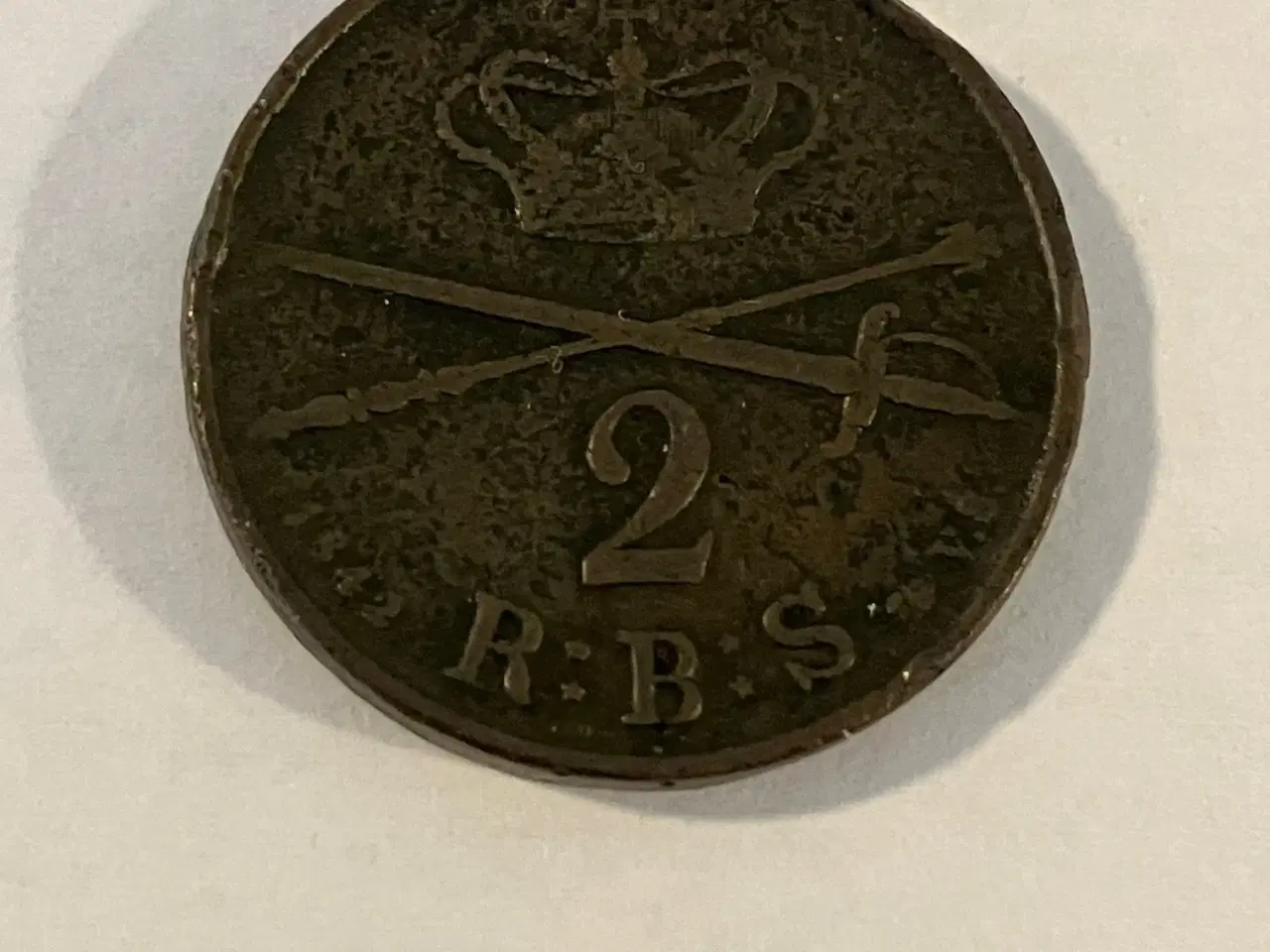 Billede 1 - 2 Rigsbankskilling 1842