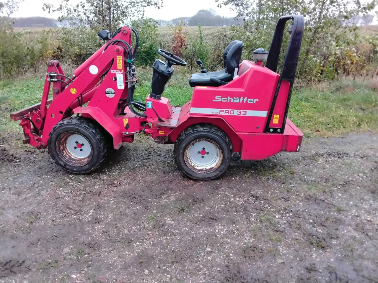 Billede 1 - Schäffer Pro33 m/ skovl & overfaldsklo