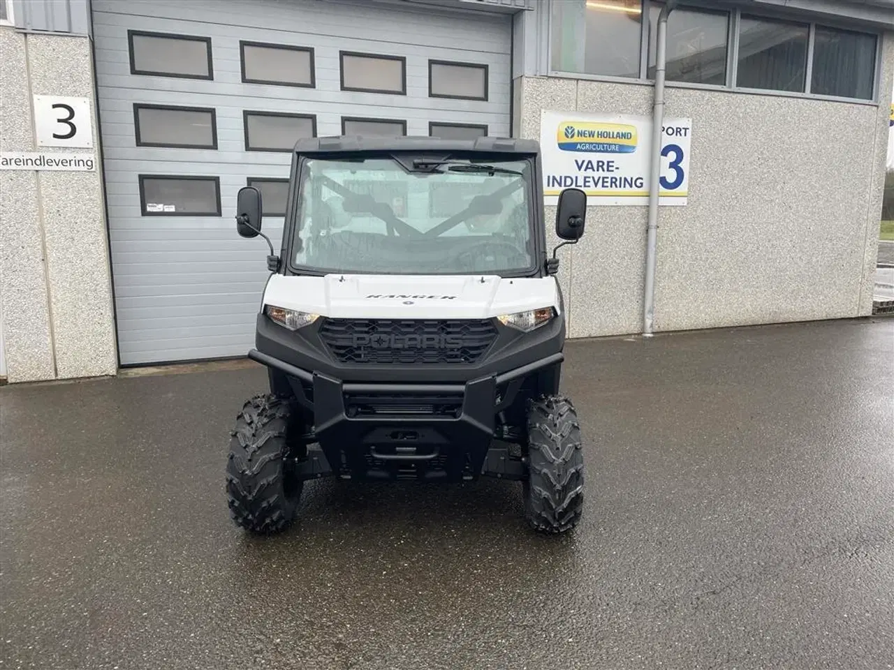 Billede 2 - Polaris Ranger 1000 EPS Traktor - inkl. for/bagrude med visker og tag.