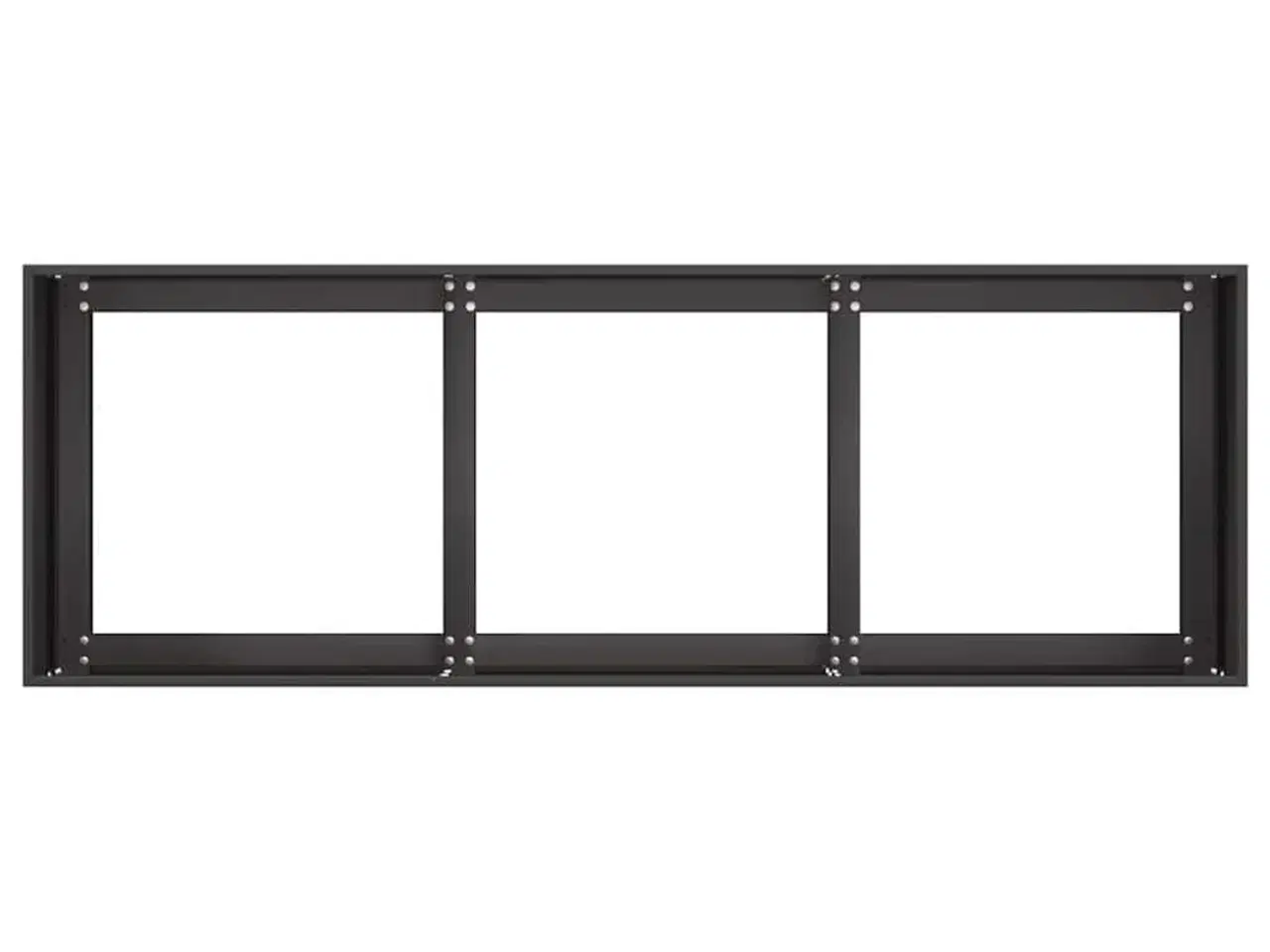 Billede 5 - Plantekasse sort 120x40x40 cm koldvalset stål