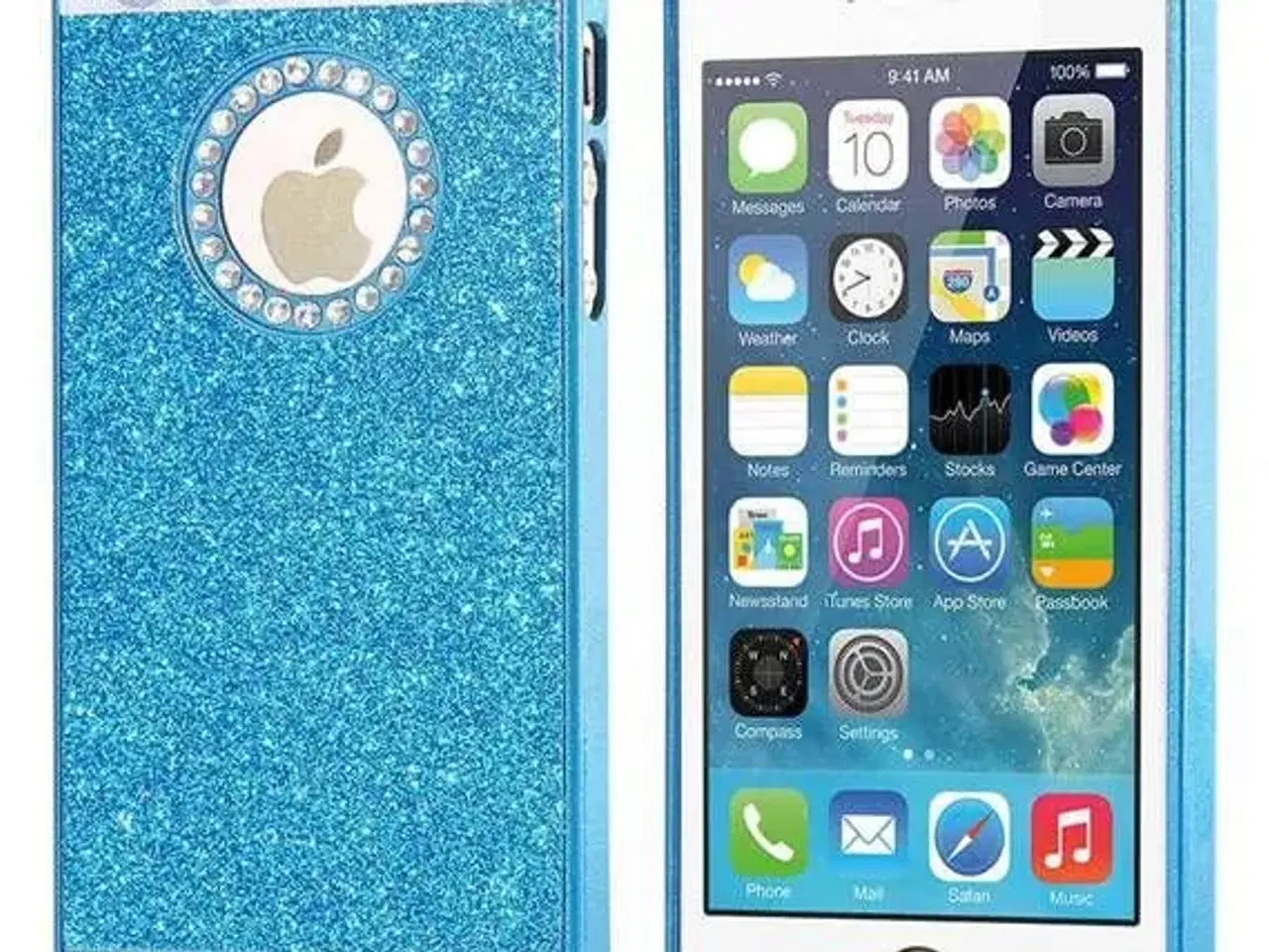 Billede 3 - Glimmer cover iPhone 5 5s SE 6 6s