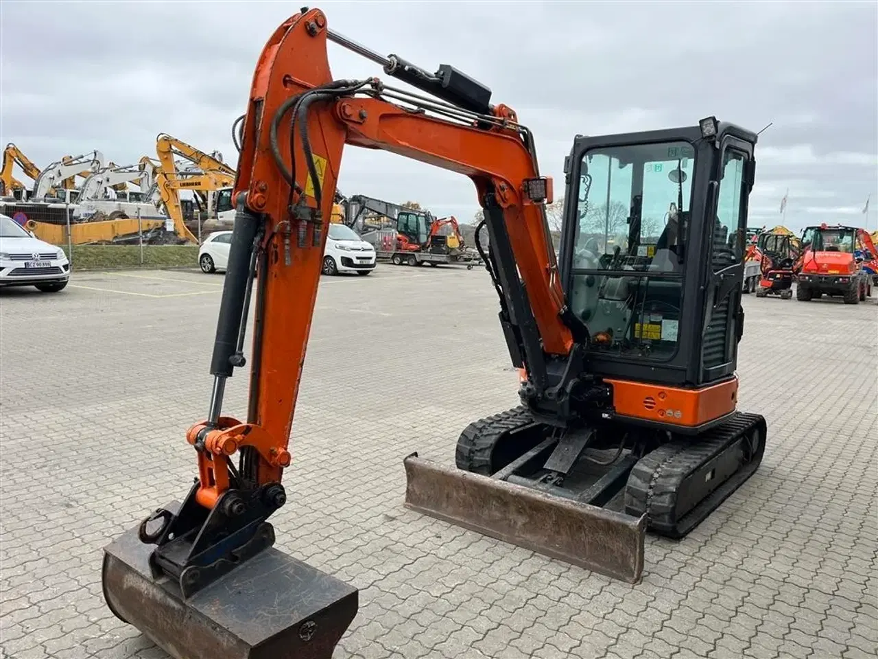 Billede 4 - Hitachi ZX33u-5a  med hydraulisk skovlskifte