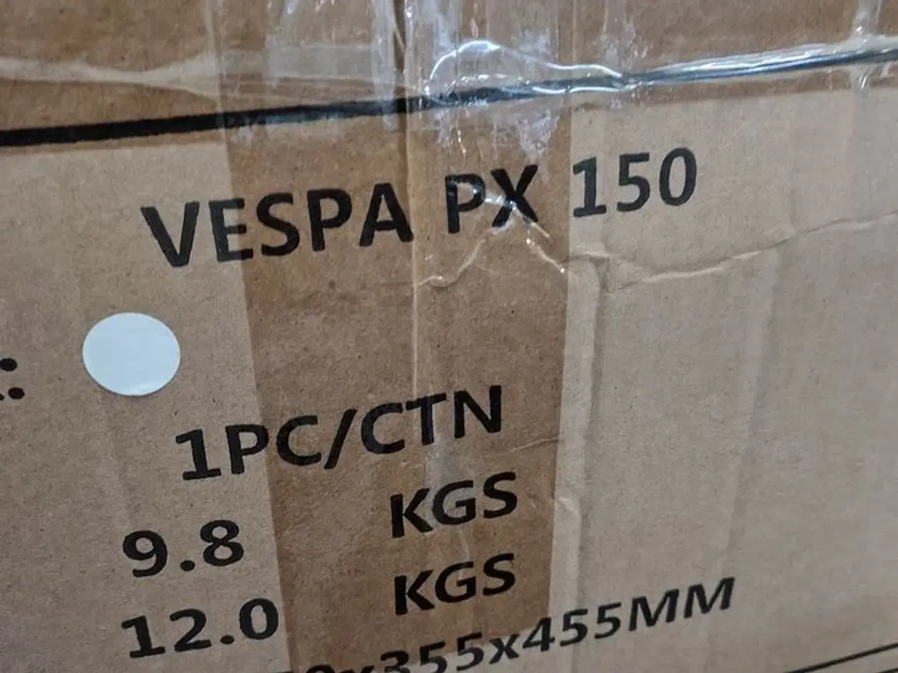 Billede 4 - Legetøjsscooter, ubrugt. VESPA Hvid